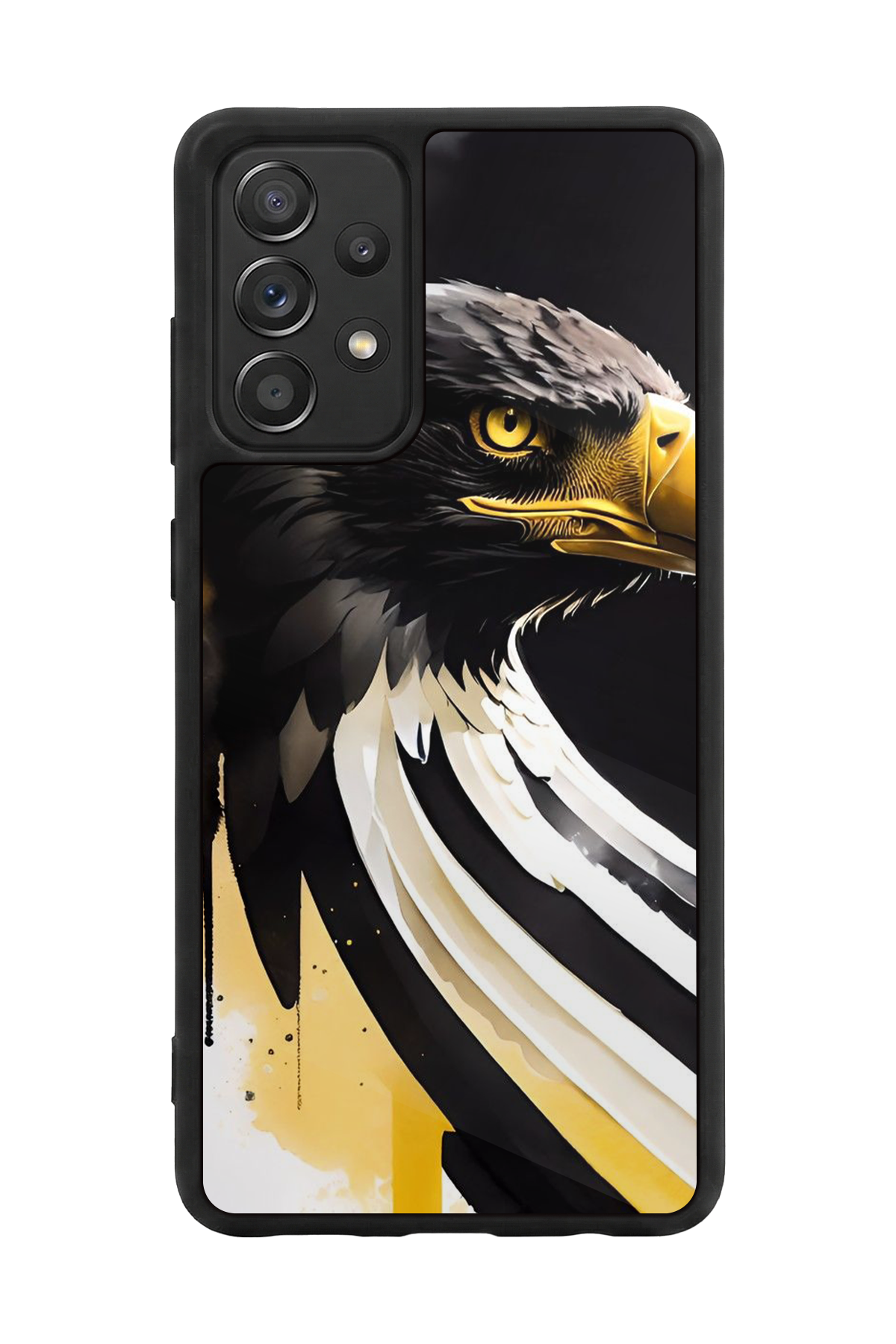 Samsung Galaxy A72 Uyumlu Besiktas Tasarımlı Glossy Premium Kılıf