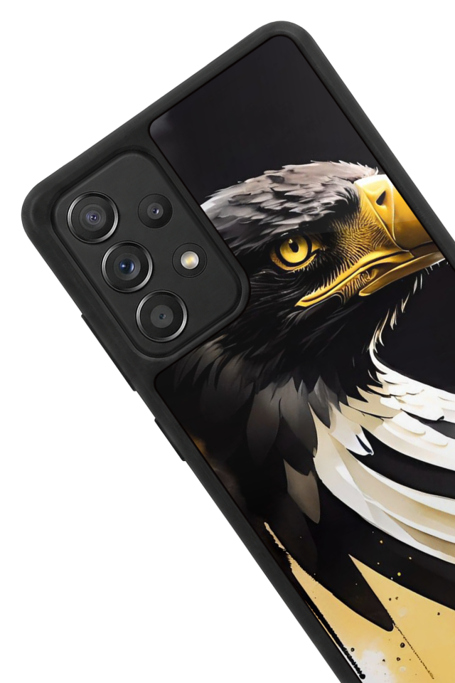 Samsung Galaxy A72 Uyumlu Besiktas Tasarımlı Glossy Premium Kılıf