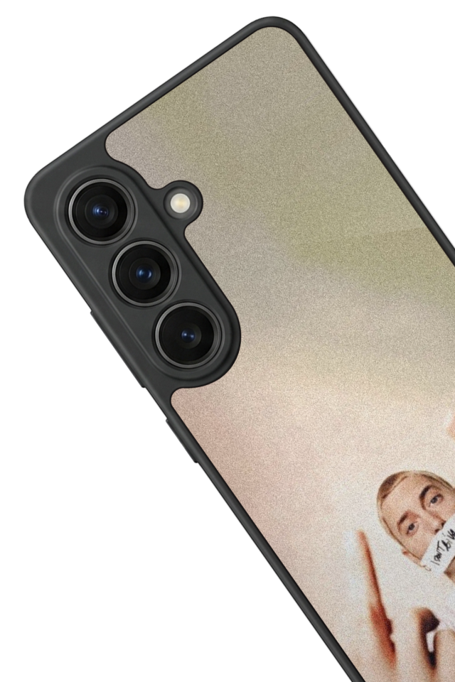 Samsung Galaxy S26 Uyumlu Eminem Tasarımlı Glossy Premium Kılıf