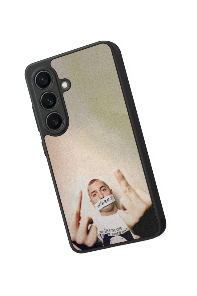 Samsung Galaxy S26 Uyumlu Eminem Tasarımlı Glossy Premium Kılıf