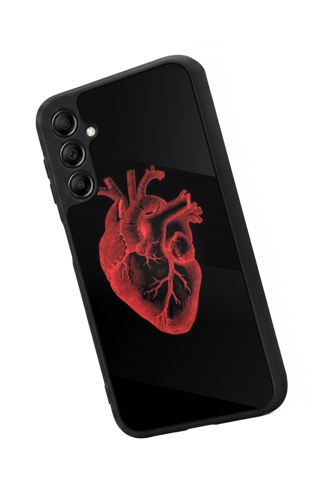 Samsung Galaxy A14 Uyumlu Kalp Love Tasarımlı Glossy Premium Kılıf