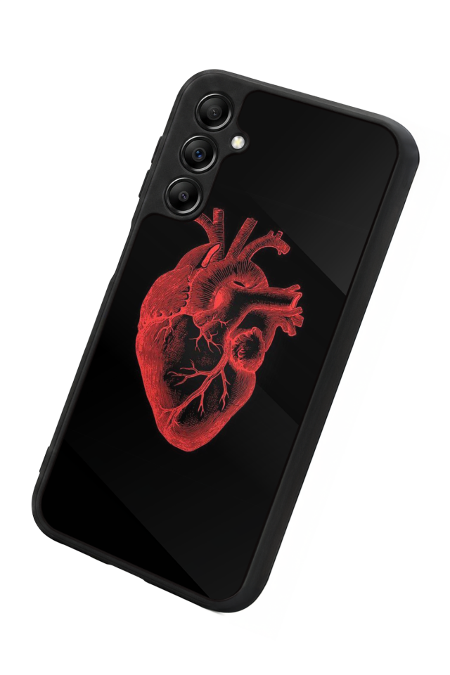 Samsung Galaxy A14 Uyumlu Kalp Love Tasarımlı Glossy Premium Kılıf