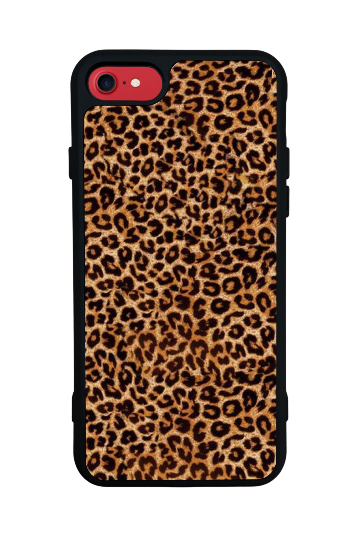 iPhone 7 Uyumlu Leopar Tasarımlı Glossy Premium Kılıf
