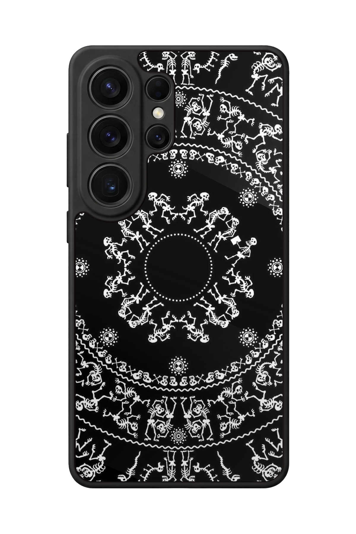 Samsung Galaxy S26 Ultra Uyumlu Mandala Tasarımlı Glossy Premium Kılıf