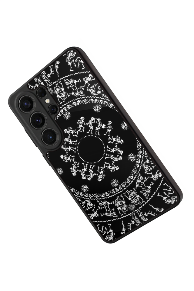 Samsung Galaxy S26 Ultra Uyumlu Mandala Tasarımlı Glossy Premium Kılıf