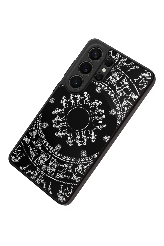 Samsung Galaxy S26 Ultra Uyumlu Mandala Tasarımlı Glossy Premium Kılıf