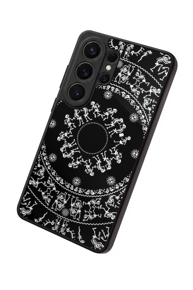 Samsung Galaxy S26 Ultra Uyumlu Mandala Tasarımlı Glossy Premium Kılıf