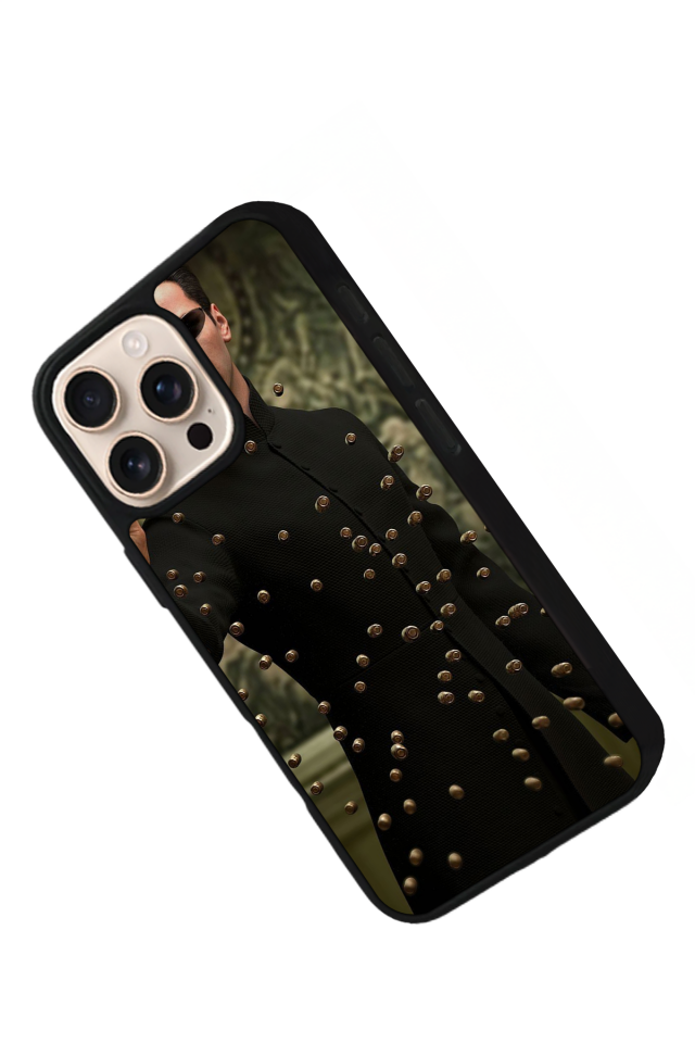 iPhone 15 Pro Uyumlu MatriiPhone 15 Pro Tasarımlı Glossy Premium Kılıf