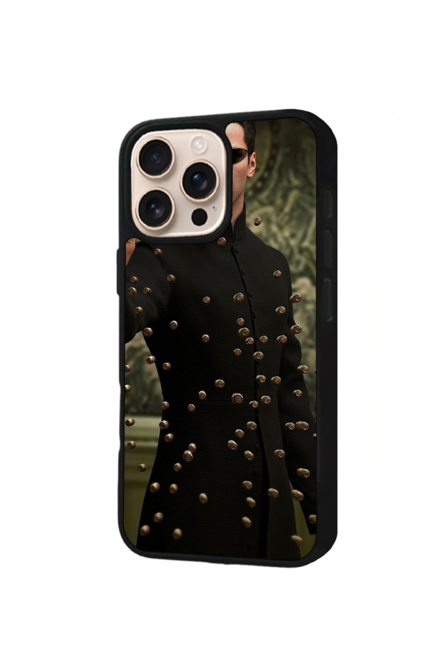 iPhone 15 Pro Uyumlu MatriiPhone 15 Pro Tasarımlı Glossy Premium Kılıf