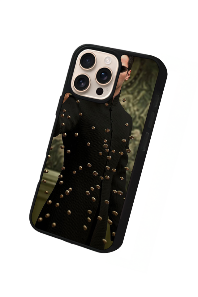 iPhone 15 Pro Uyumlu MatriiPhone 15 Pro Tasarımlı Glossy Premium Kılıf