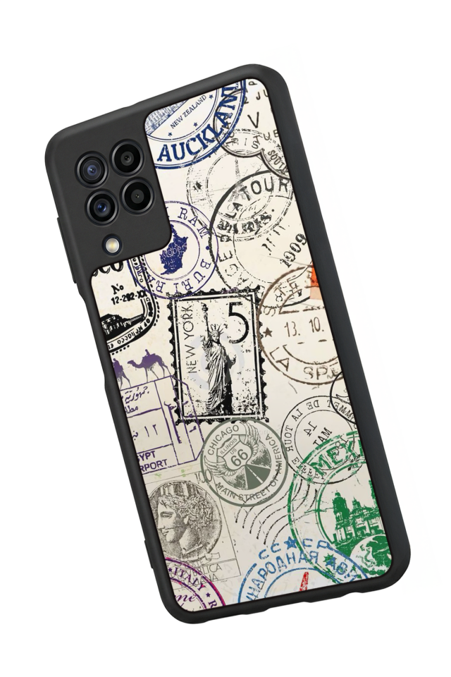 Samsung Galaxy M32 Uyumlu Poster Tasarımlı Glossy Premium Kılıf