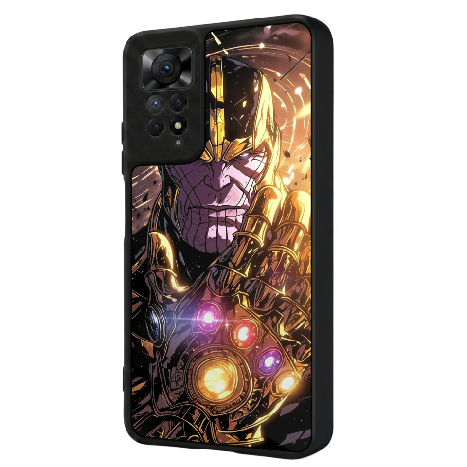 Xiaomi Redmi Note 11 Pro Uyumlu Thanos Tasarımlı Glossy Premium Kılıf
