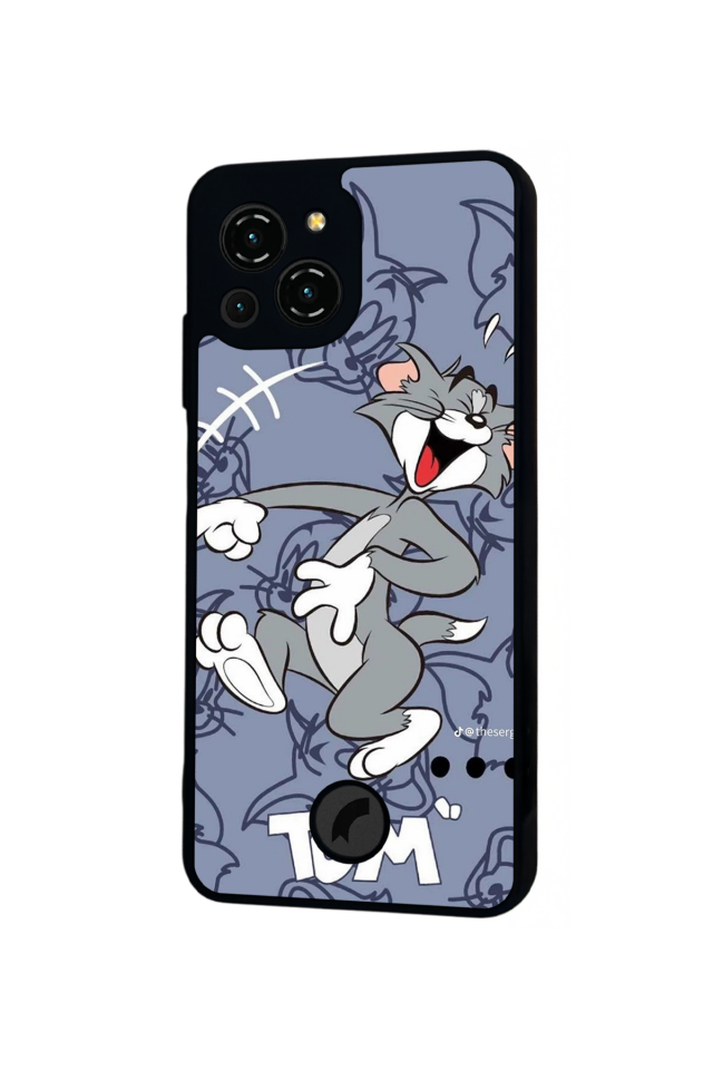 Reeder S23 Pro Max Uyumlu Tom And Jerry Tasarımlı Glossy Premium Kılıf