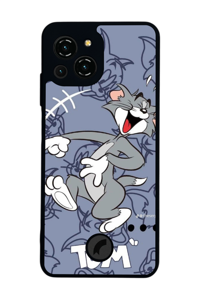 Reeder S23 Pro Max Uyumlu Tom And Jerry Tasarımlı Glossy Premium Kılıf