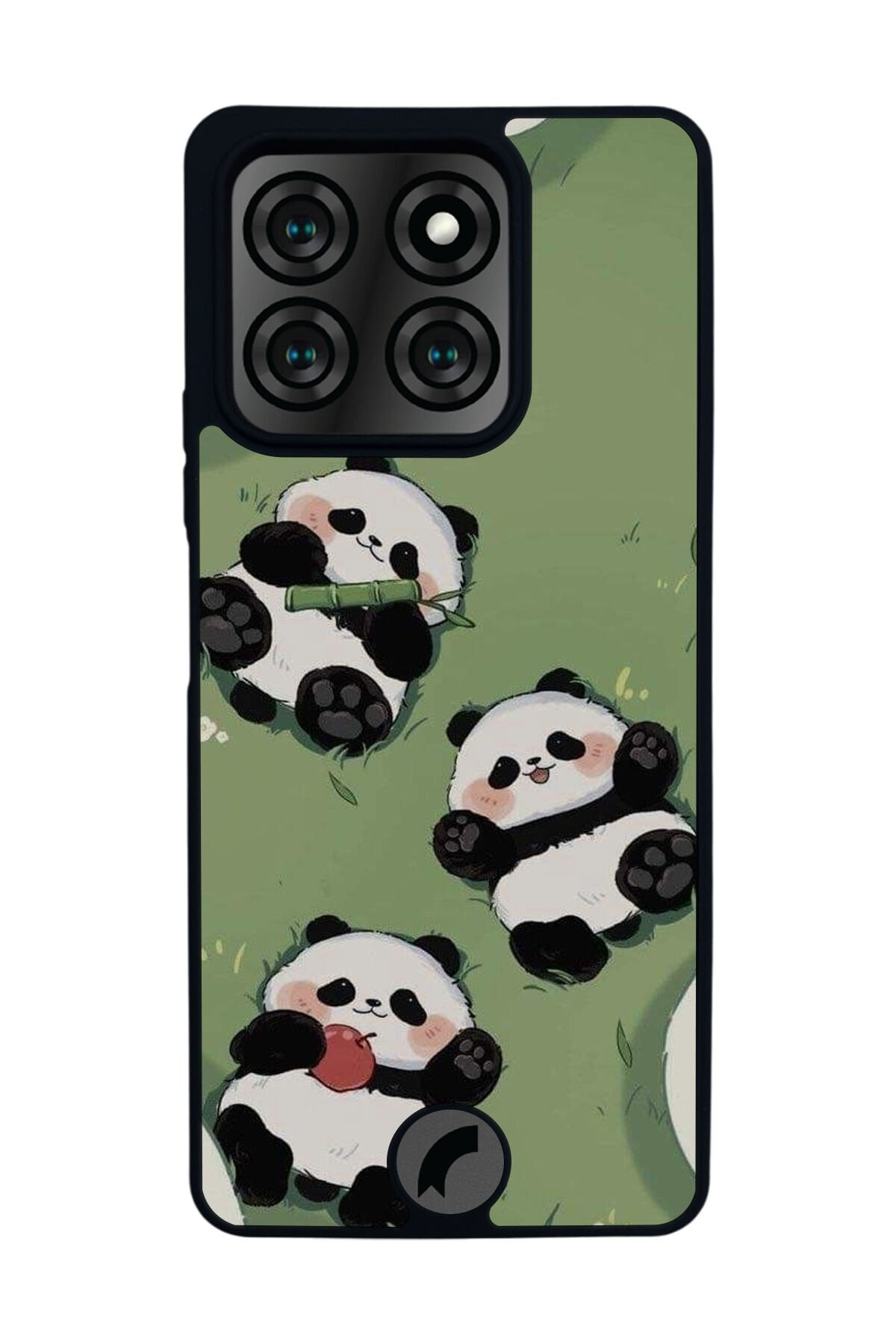 Reeder S71 Uyumlu Panda Tasarımlı Glossy Premium Kılıf