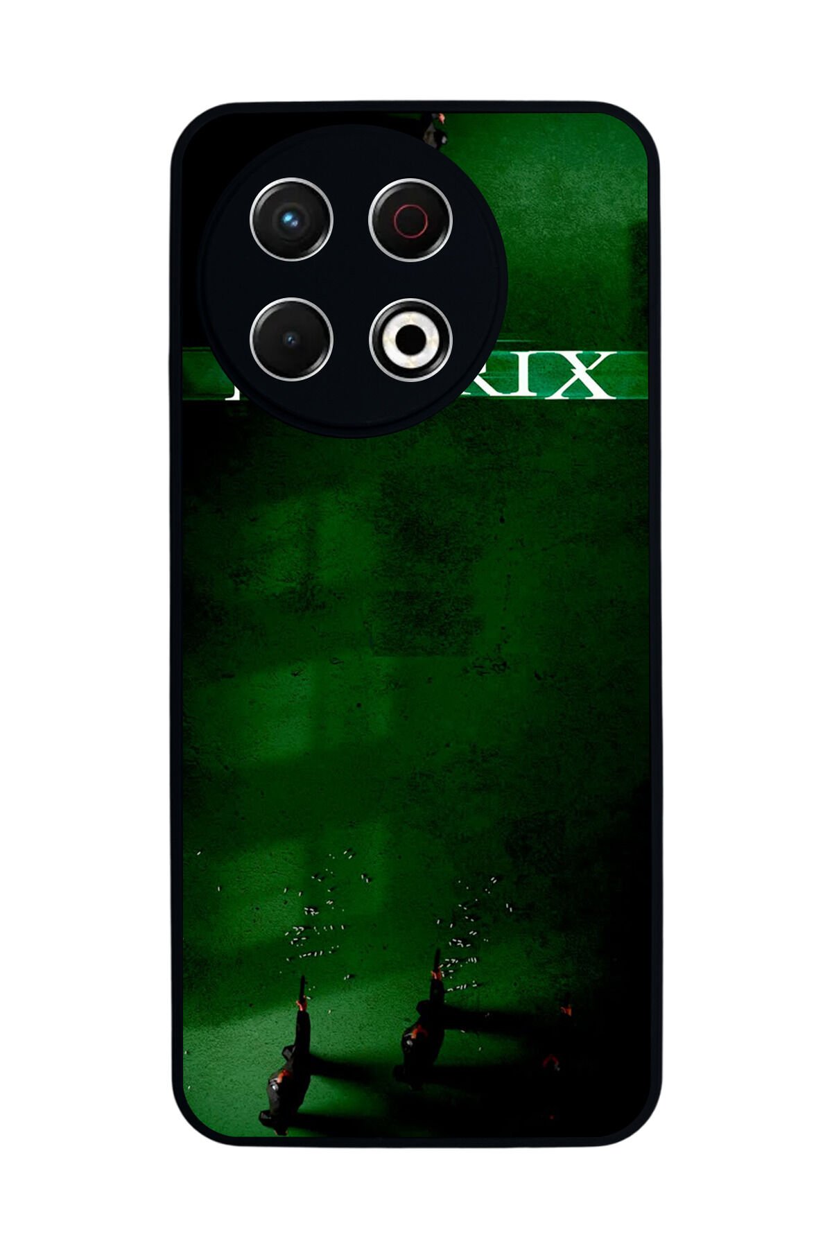 Tecno Spark 30 Pro Uyumlu Matrix Tecno Spark 30 Pro Tasarımlı Glossy Premium Kılıf