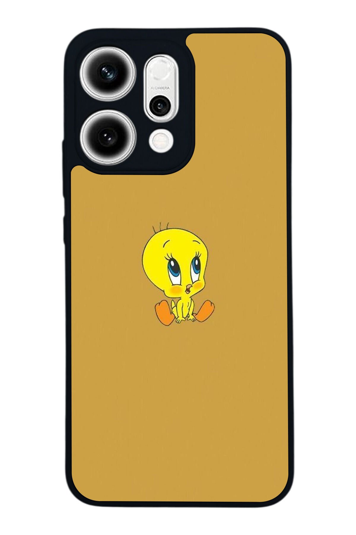 Oppo Reno 14 Uyumlu Tweety Tasarımlı Glossy Premium Kılıf