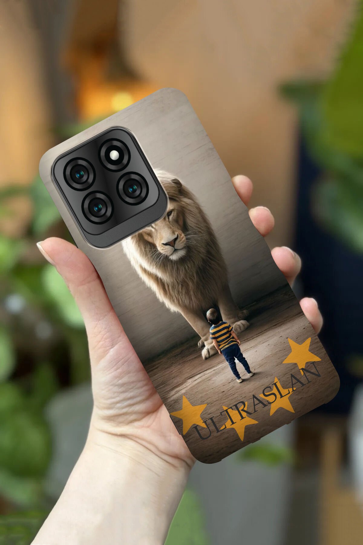 Reeder S71 Uyumlu Kamera Korumalı Futbol Takımı Desenli HD Baskılı Silikon Kılıf