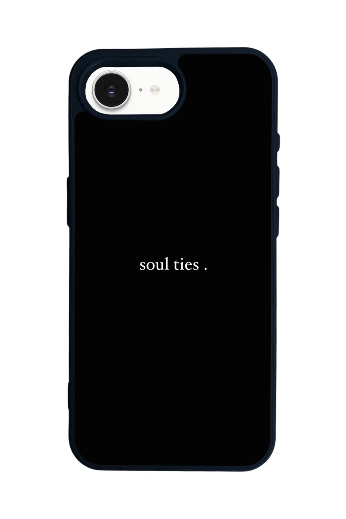iPhone 16E Uyumlu SOUL Tasarımlı Glossy Premium Kılıf