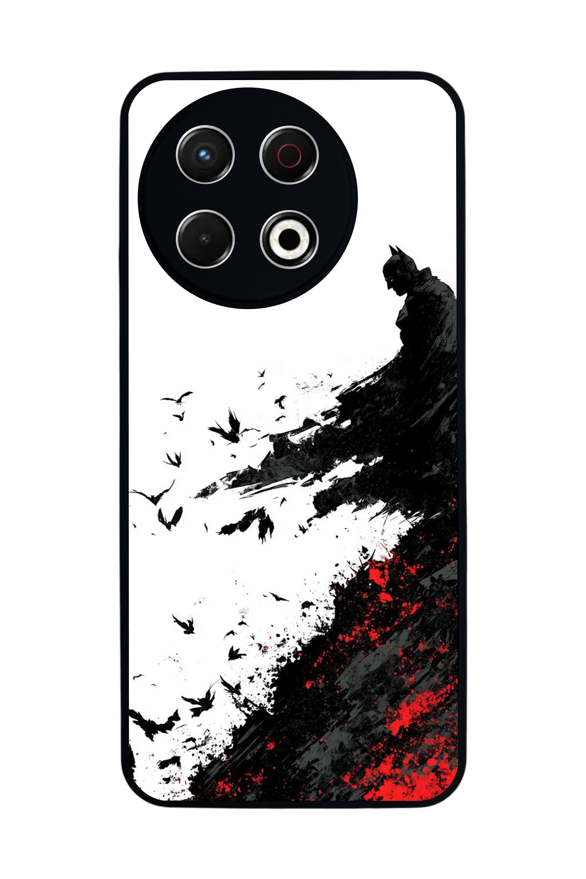 Tecno Spark 30 Pro Uyumlu Batman Tasarımlı Glossy Premium Kılıf