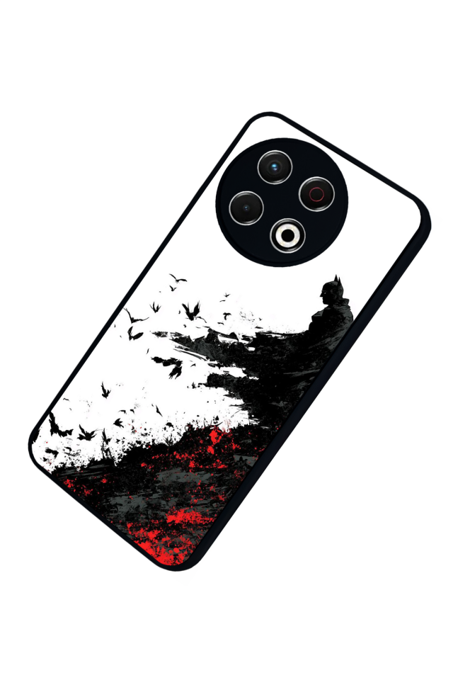 Tecno Spark 30 Pro Uyumlu Batman Tasarımlı Glossy Premium Kılıf