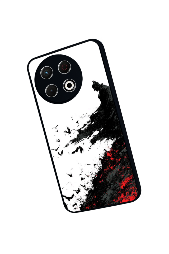 Tecno Spark 30 Pro Uyumlu Batman Tasarımlı Glossy Premium Kılıf