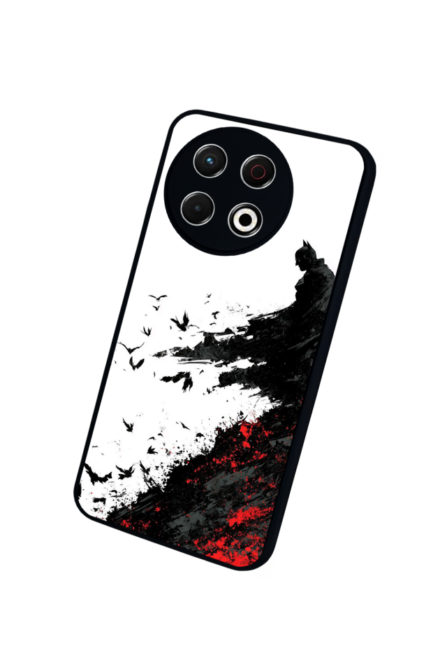 Tecno Spark 30 Pro Uyumlu Batman Tasarımlı Glossy Premium Kılıf