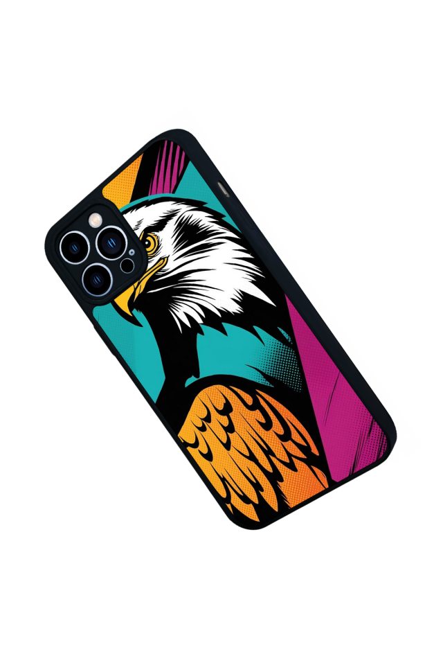 iPhone 12 Pro Max Uyumlu Besiktas Tasarımlı Glossy Premium Kılıf