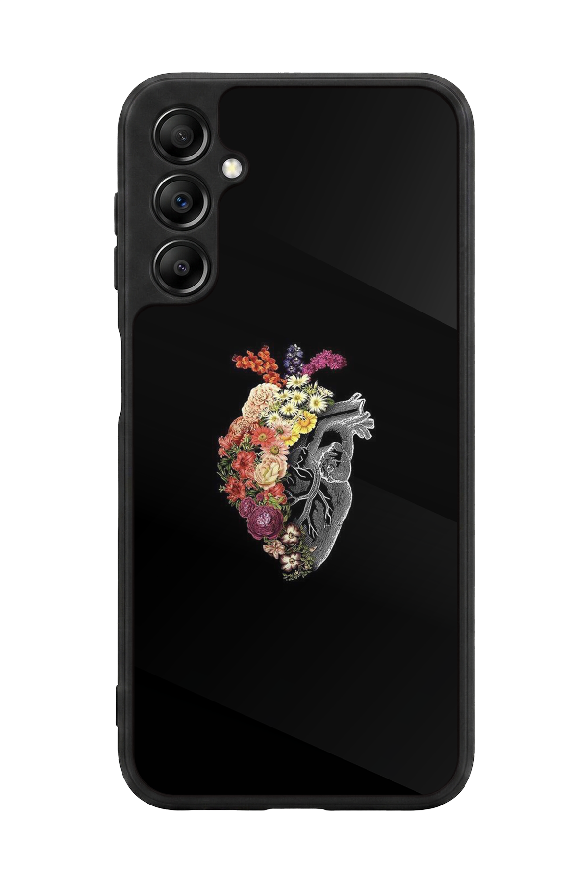 Samsung Galaxy A14 Uyumlu Kalp Love Tasarımlı Glossy Premium Kılıf