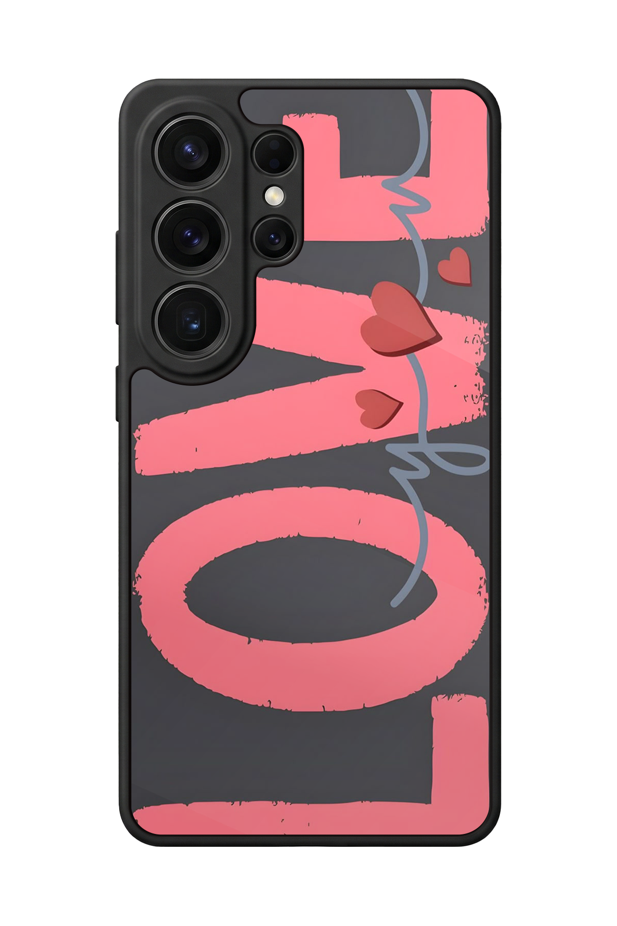 Samsung Galaxy S26 Ultra Uyumlu Love Tasarımlı Glossy Premium Kılıf