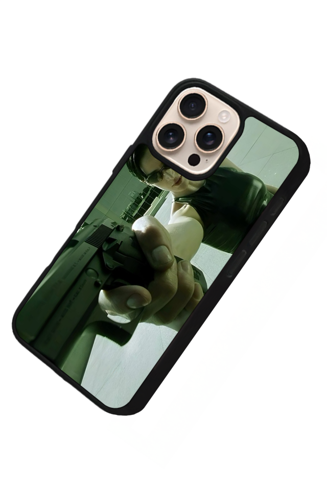 iPhone 15 Pro Uyumlu MatriiPhone 15 Pro Tasarımlı Glossy Premium Kılıf