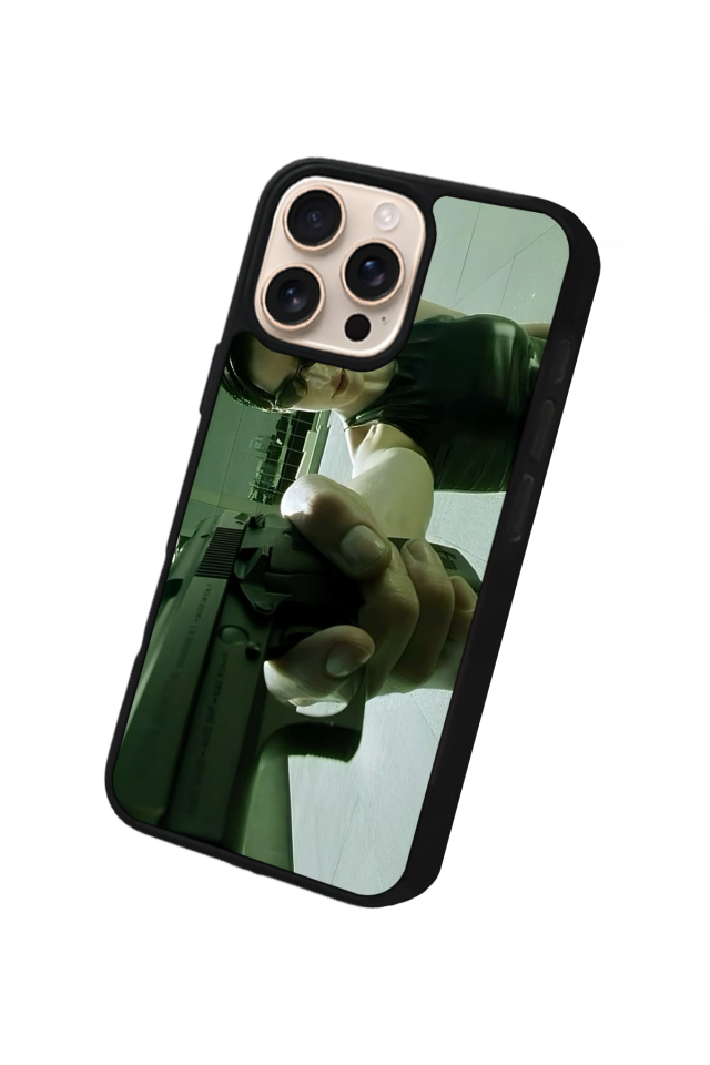 iPhone 15 Pro Uyumlu MatriiPhone 15 Pro Tasarımlı Glossy Premium Kılıf