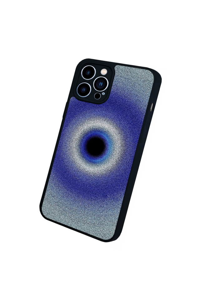 iPhone 13 Pro Max Uyumlu Nazar Tasarımlı Glossy Premium Kılıf