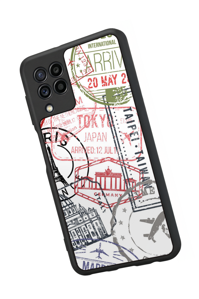 Samsung Galaxy M32 Uyumlu Poster Tasarımlı Glossy Premium Kılıf