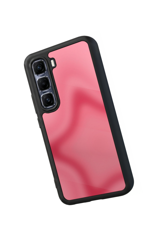 Infinix Hot 60 Pro Plus Uyumlu Soft Degrade Tasarımlı Glossy Premium Kılıf