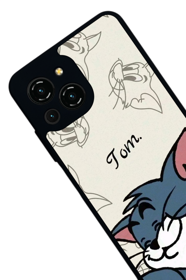 Reeder S23 Pro Max Uyumlu Tom And Jerry Tasarımlı Glossy Premium Kılıf