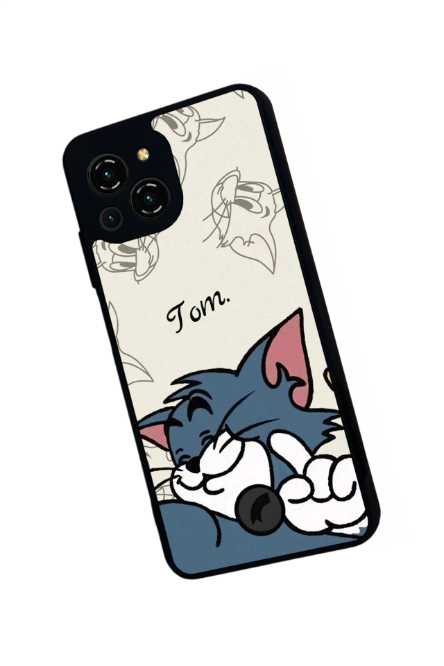 Reeder S23 Pro Max Uyumlu Tom And Jerry Tasarımlı Glossy Premium Kılıf