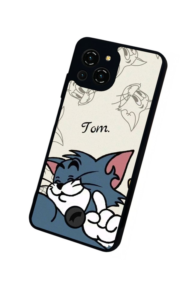 Reeder S23 Pro Max Uyumlu Tom And Jerry Tasarımlı Glossy Premium Kılıf