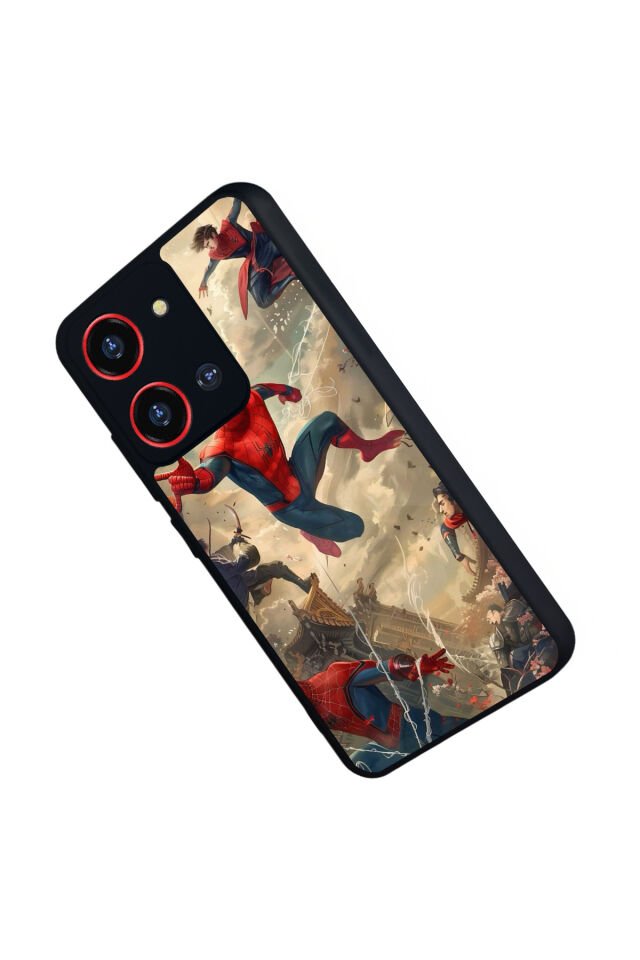 Reeder S19 Max Pro S 108MP Uyumlu Spider Man ( Örümcek Adam ) Tasarımlı Glossy Premium Kılıf