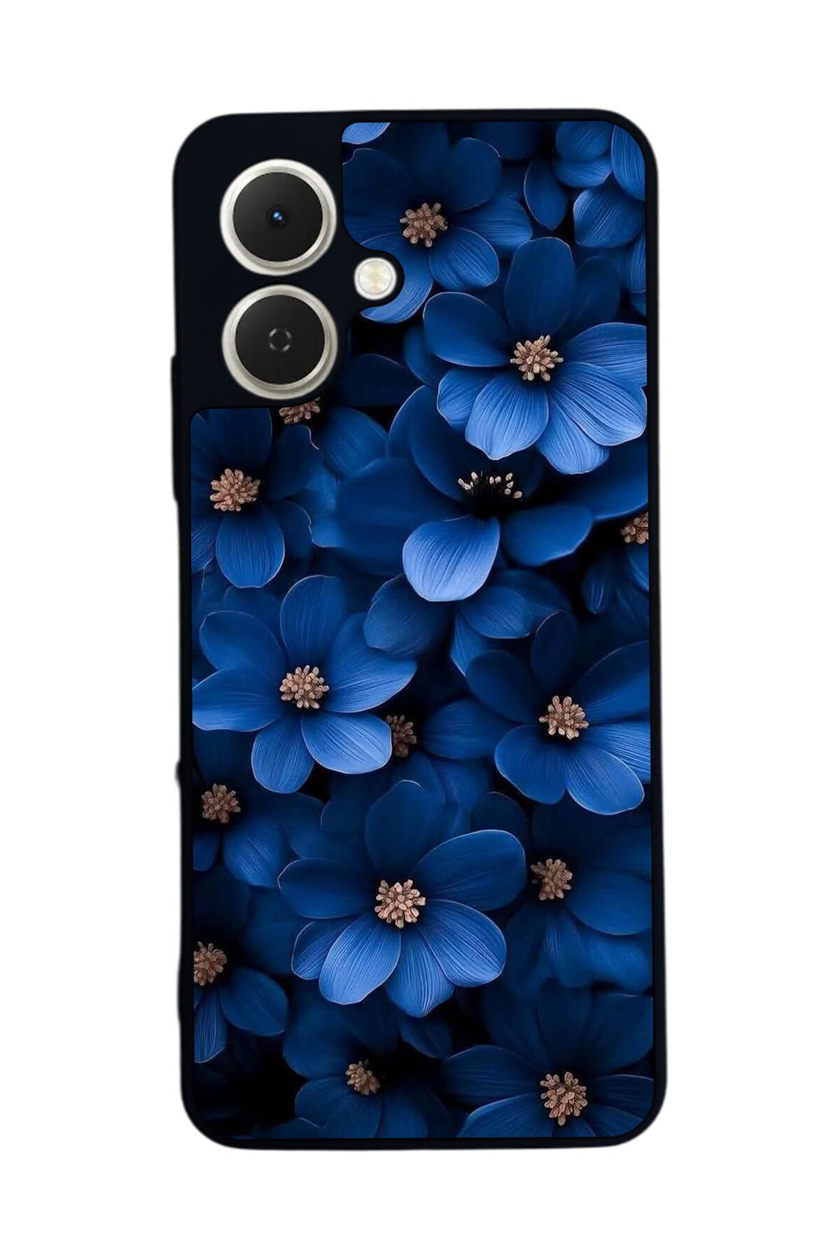 Tecno Spark GO 2 Uyumlu Cicek Tasarımlı Glossy Premium Kılıf