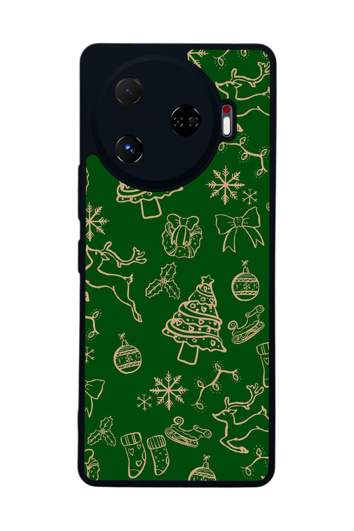 Tecno Camon 30 Pro Uyumlu Yilbasi Christmas Tasarımlı Glossy Premium Kılıf
