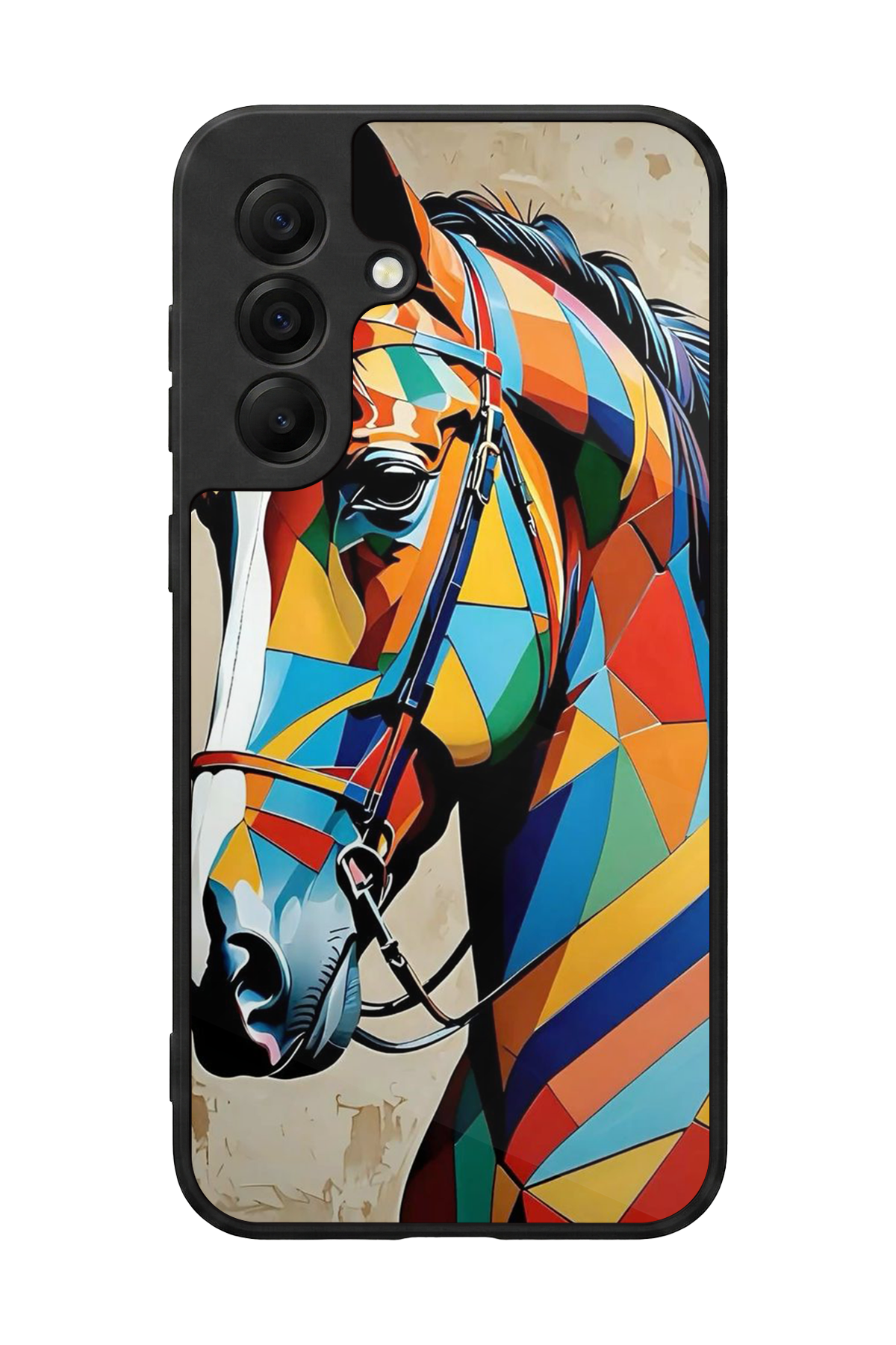 Samsung Galaxy A17 Uyumlu At Horse Tasarımlı Glossy Premium Kılıf