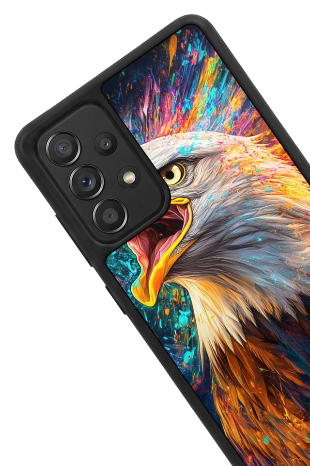 Samsung Galaxy A72 Uyumlu Besiktas Tasarımlı Glossy Premium Kılıf