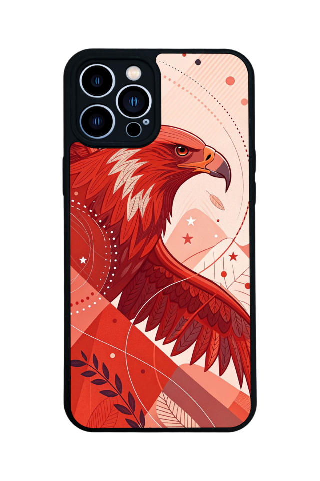 iPhone 12 Pro Max Uyumlu Besiktas Tasarımlı Glossy Premium Kılıf