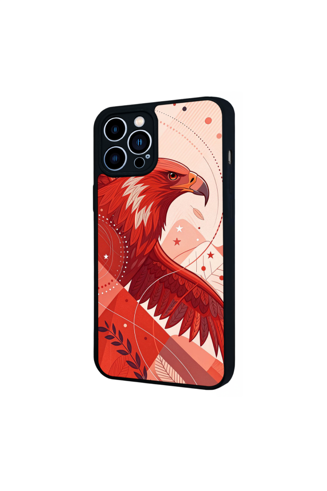 iPhone 12 Pro Max Uyumlu Besiktas Tasarımlı Glossy Premium Kılıf
