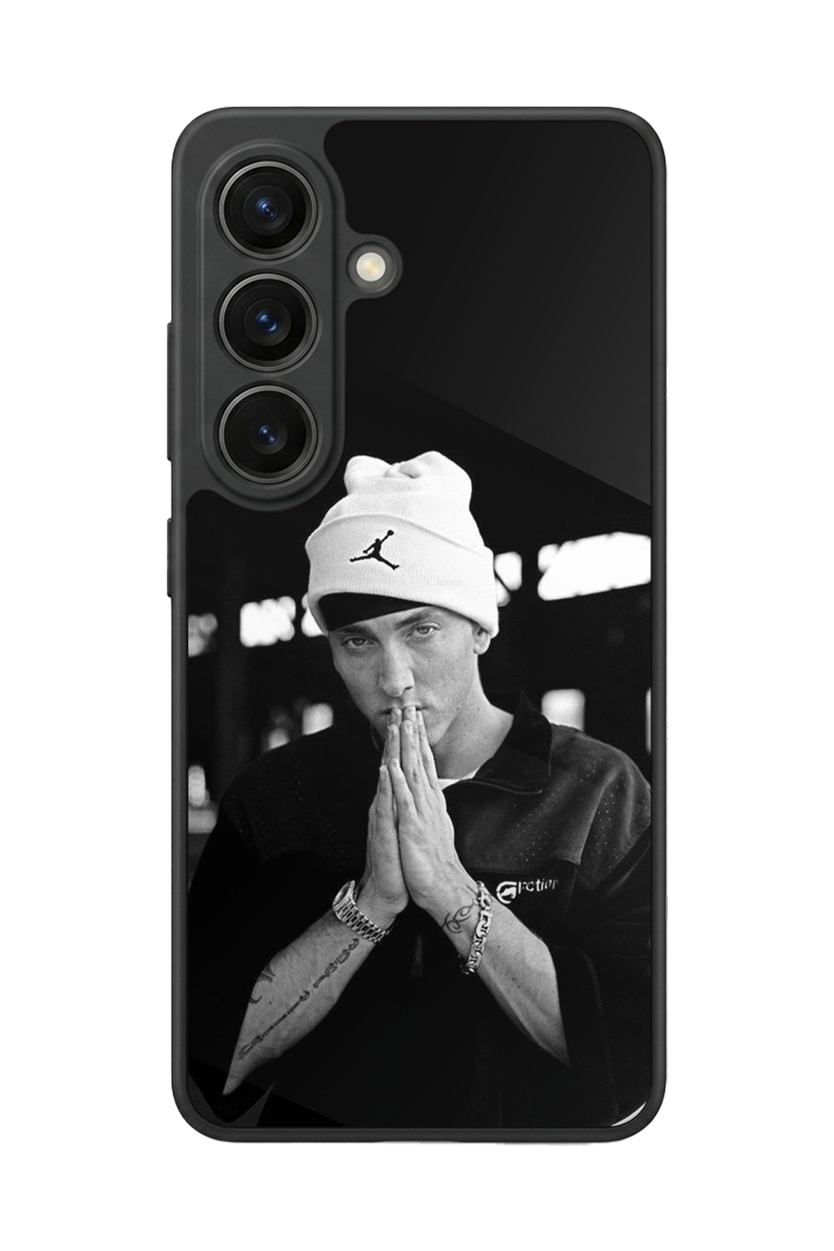 Samsung Galaxy S26 Uyumlu Eminem Tasarımlı Glossy Premium Kılıf