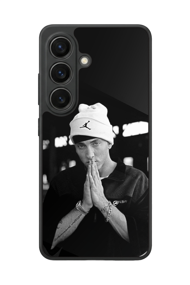 Samsung Galaxy S26 Uyumlu Eminem Tasarımlı Glossy Premium Kılıf