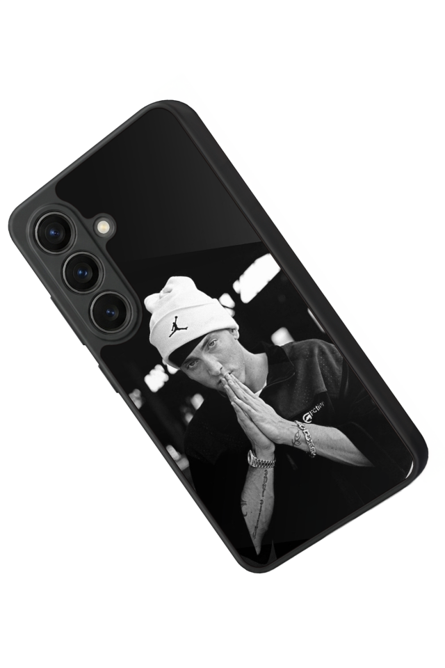Samsung Galaxy S26 Uyumlu Eminem Tasarımlı Glossy Premium Kılıf
