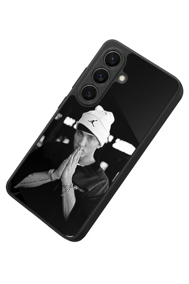 Samsung Galaxy S26 Uyumlu Eminem Tasarımlı Glossy Premium Kılıf