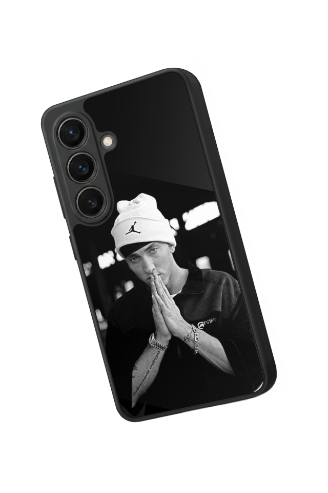 Samsung Galaxy S26 Uyumlu Eminem Tasarımlı Glossy Premium Kılıf